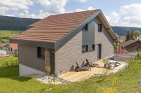 Maison bois prégrisé , Arçon (2018)
