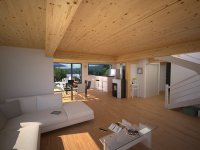 Ensemble de 4 maisons bois , Villers-Le-Lac