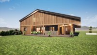 Création d'une habitation dans un ancien hangar, Lieu-Dit Percerot 