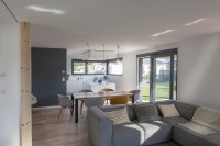 Maison contemporaine en toit plat, Doubs (2016)