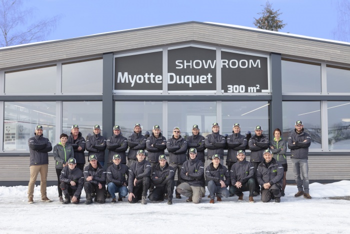 L'équipe Myotte-Duquet - janvier 2019