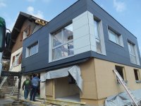 Extension bois et rénovation sur maison traditionnelle, Villers-Le-Lac