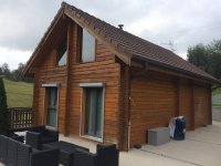 Isolation thermique extérieure et relooking aux Arces (2016), Les Arces (25500 MORTEAU) 