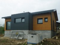 Maison bois de plain-pied , Arc-sous-Cicon (2016)