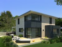 Ensemble de 4 maisons bois , Villers-Le-Lac
