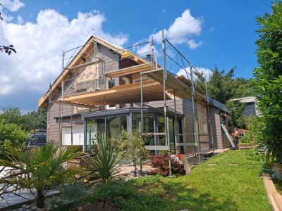 Rénovation toiture et façades (2024), Montferrand le Château
