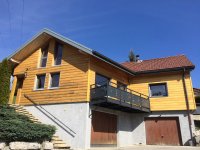 Isolation thermique extérieure et relooking aux Arces (2016), Les Arces (25500 MORTEAU) 